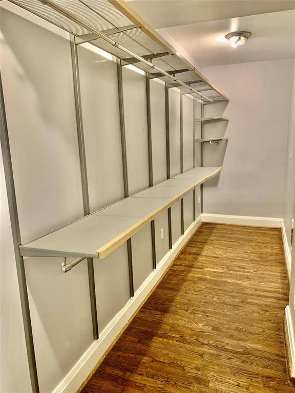 Huge walk in closet in 2nd bedroom