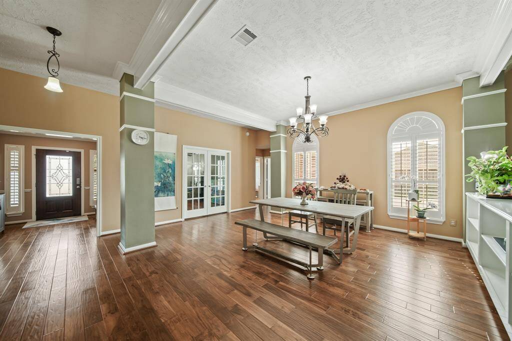 View from kitchen