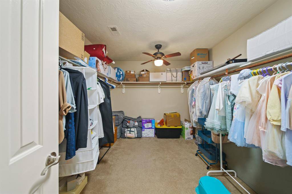 Huge walk-in closet