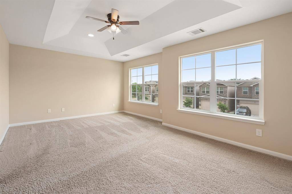 HUGE primary bedroom