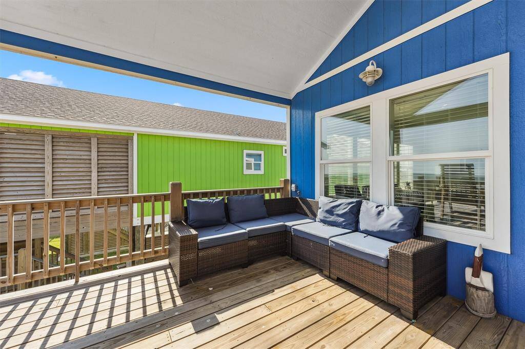 Spacious and sun-drenched, this expansive deck is perfect for sunbathing or sipping morning coffee.