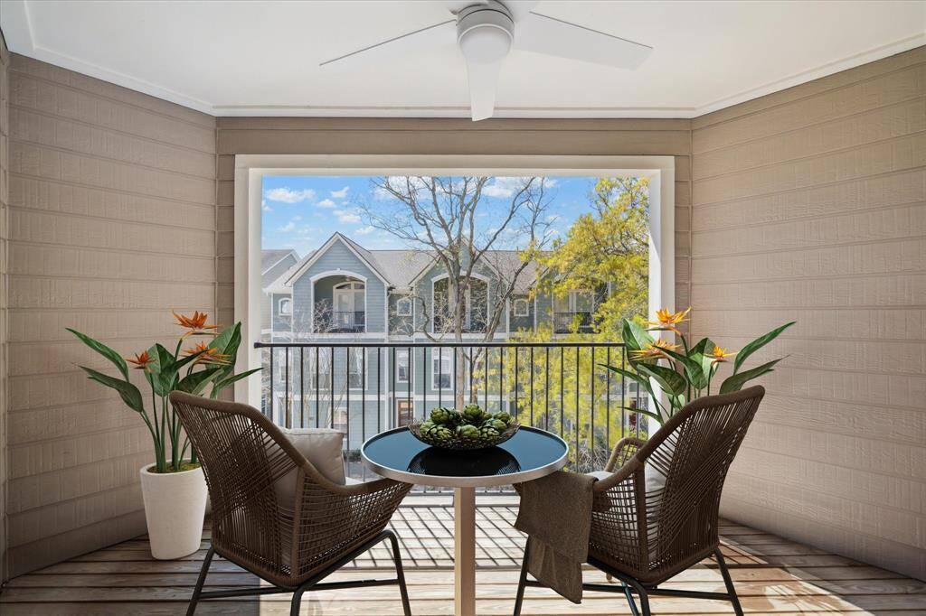 Third floor patio