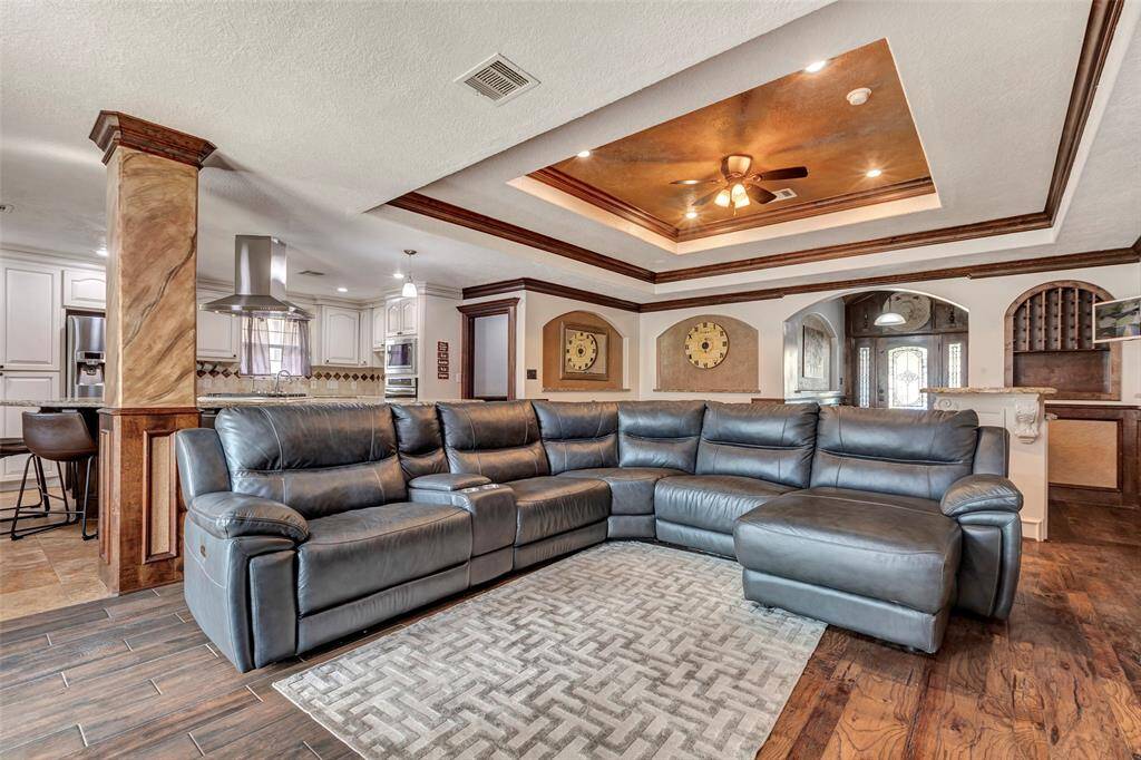 Another angle of the living room.