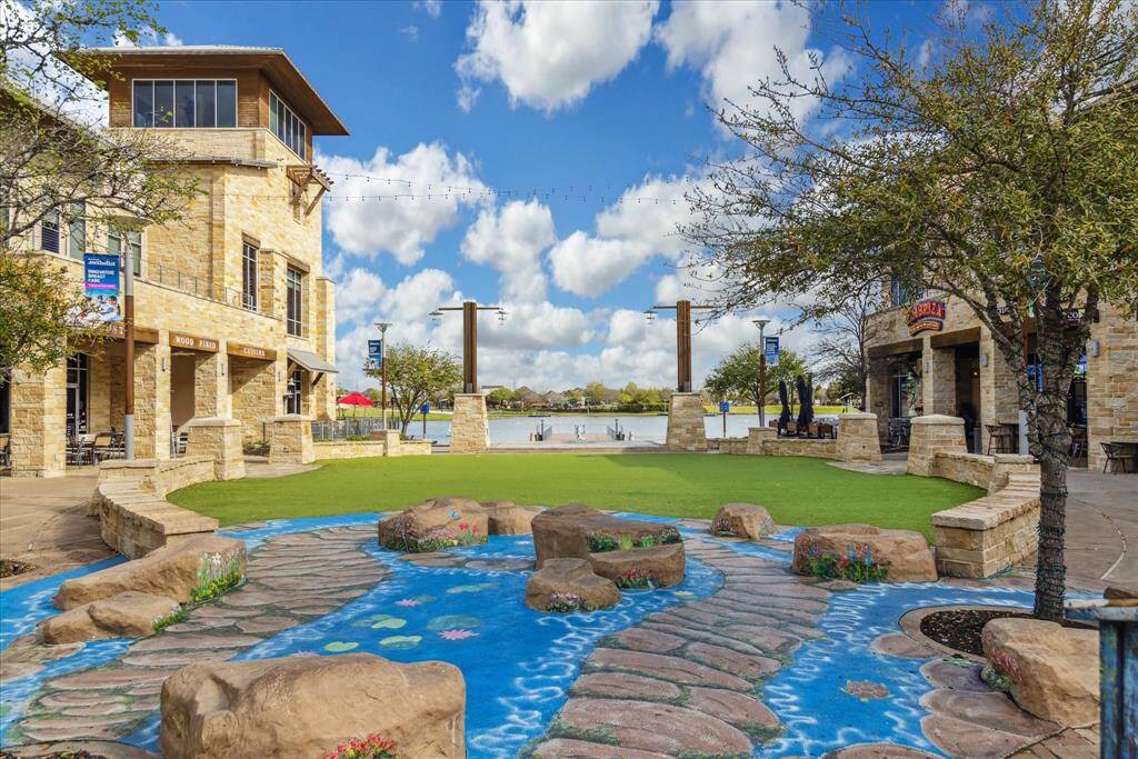 Kid's play area at The Boardwalk in Towne Lake.