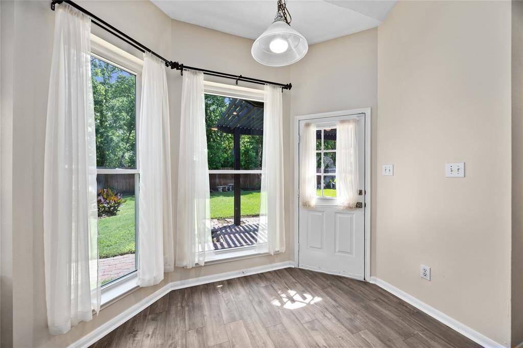 Breakfast area is a good size and perfect for those early morning meals!