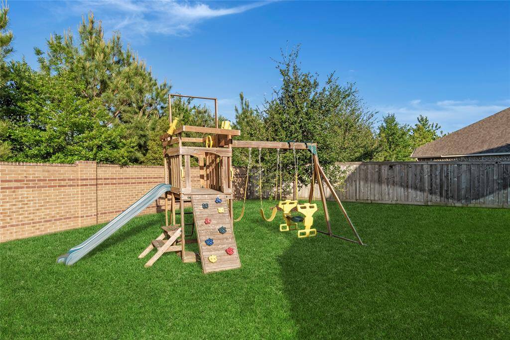 Swing set stays!