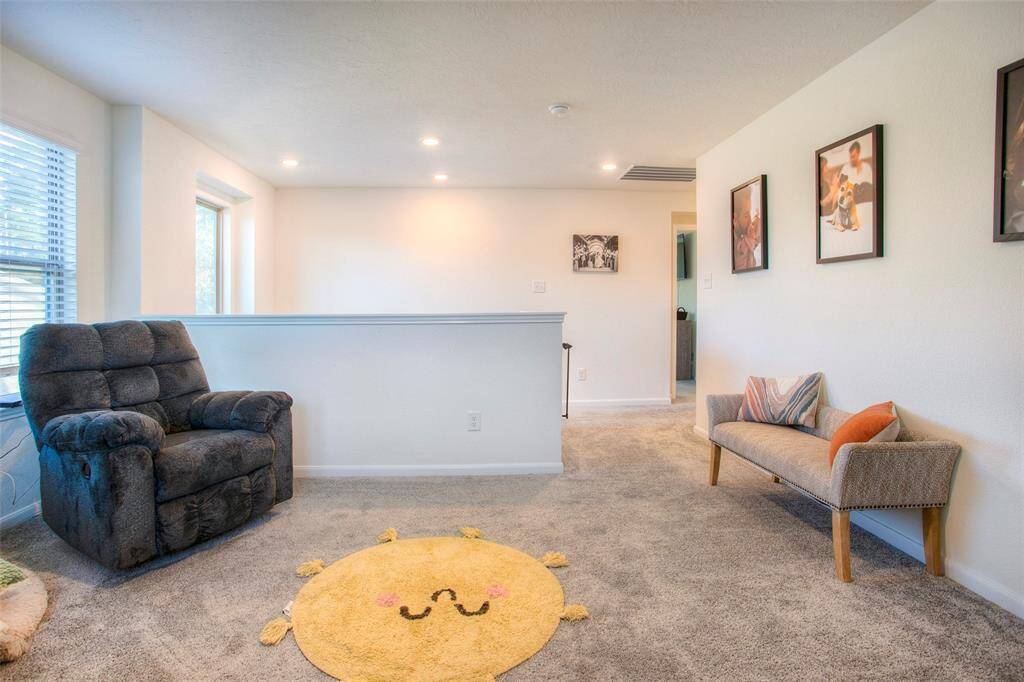 Upstairs, a versatile bonus space pairs perfectly with the convenient upstairs laundry room...