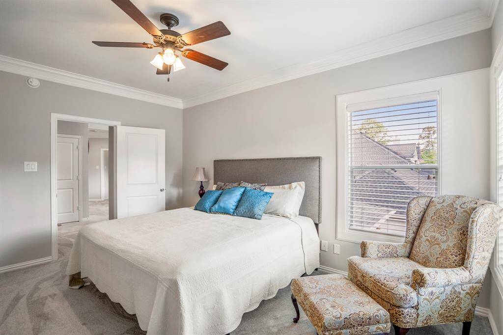 Secondary bedroom on the 2nd floor