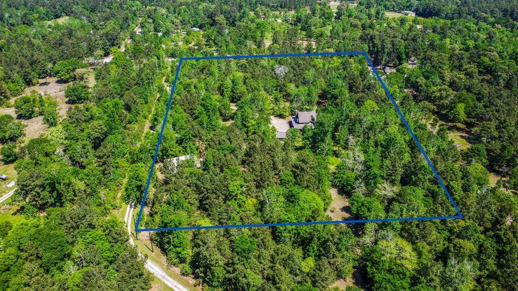 Aerial view from back of the property