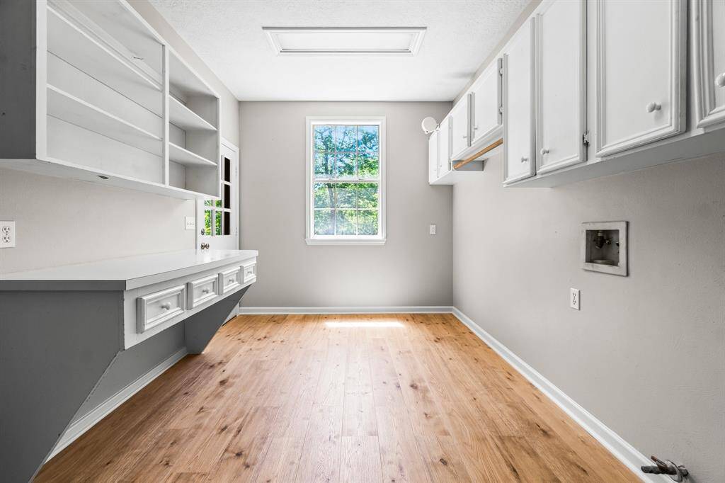 First floor utility room