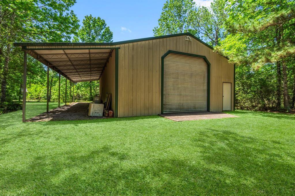 Covered slab area