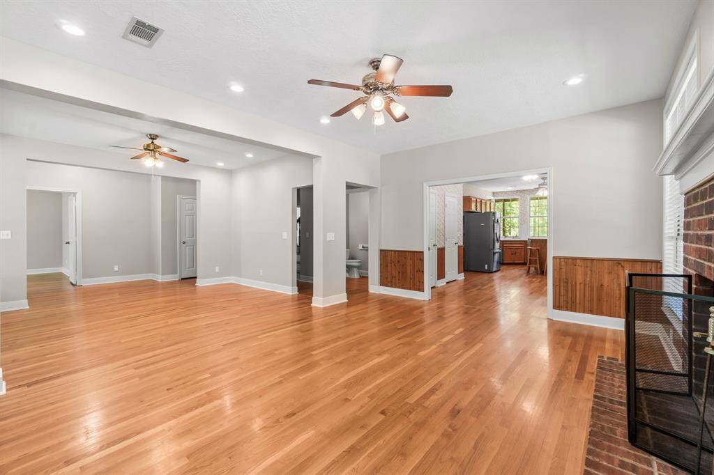 Open and spacious living room