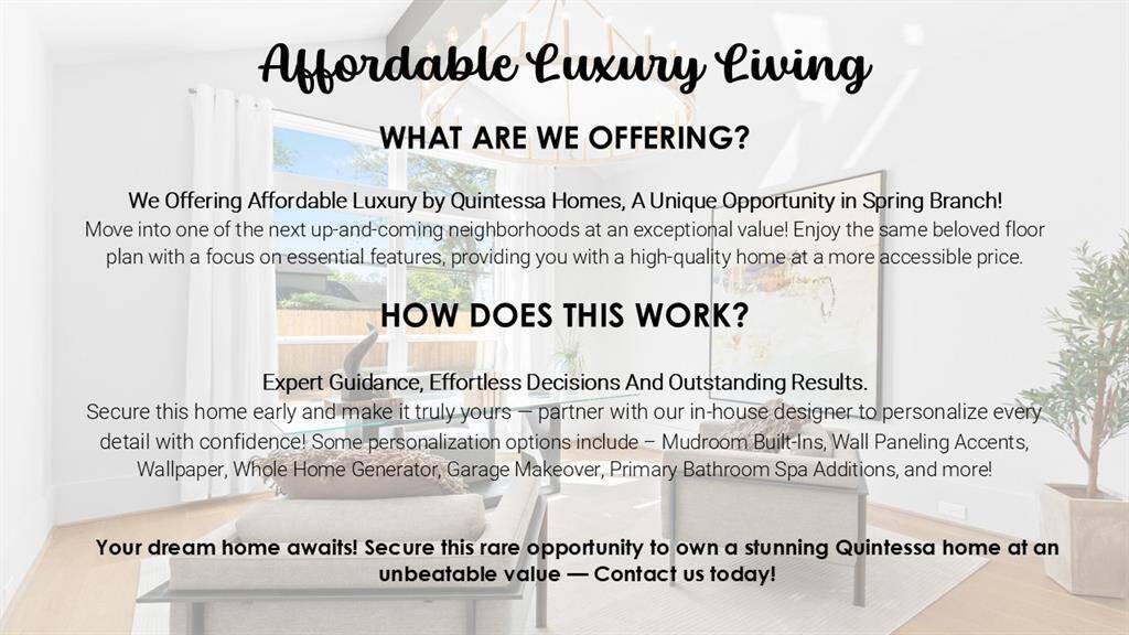 Affordable Luxury Living
