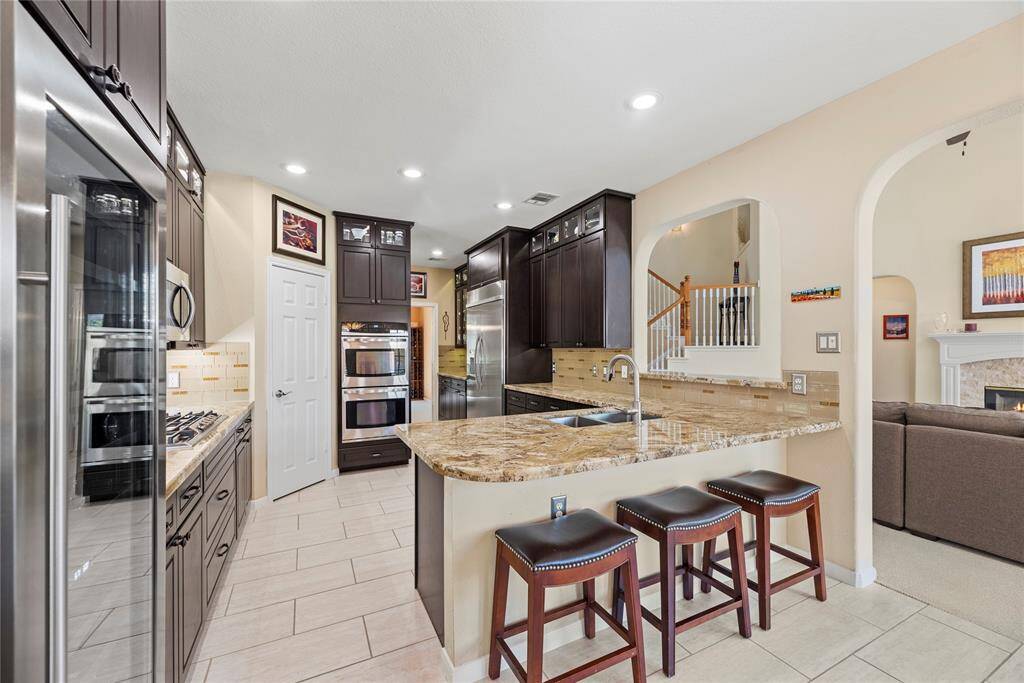 Alternate view of the kitchen.
