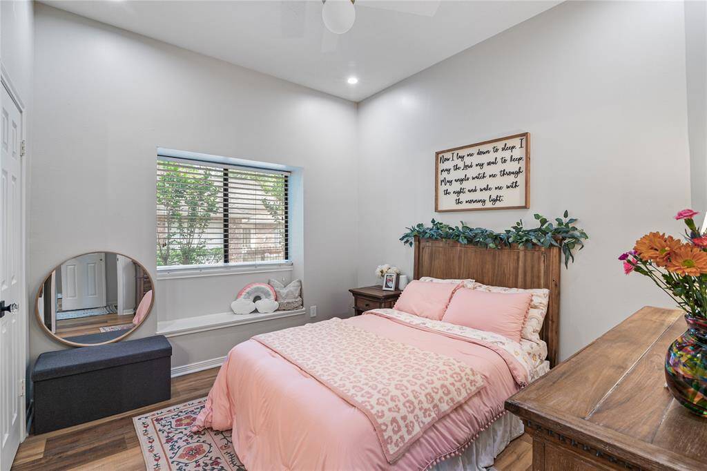 Bedroom #3 is generously sized and features a spacious walk-in closet, providing ample storage and comfort.