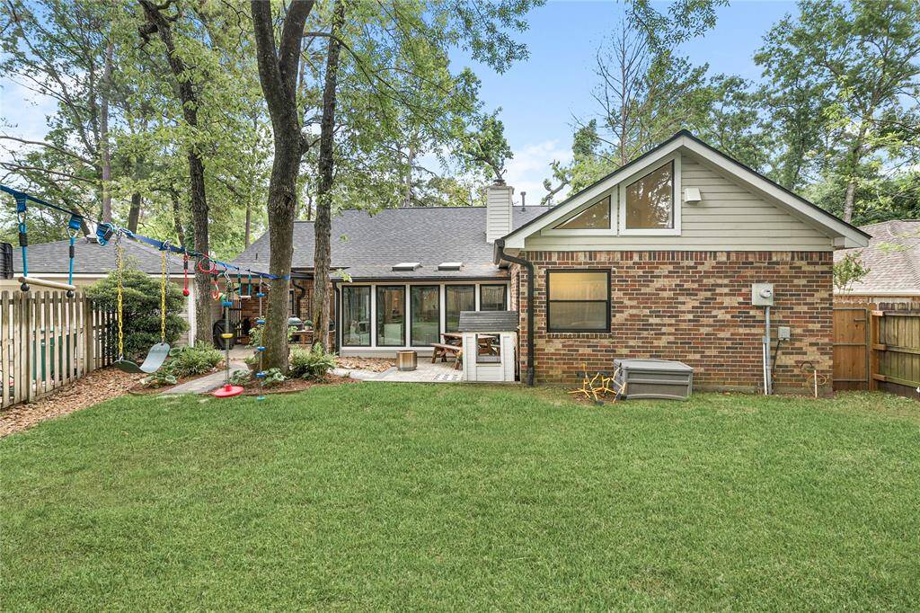 Extra large backyard
