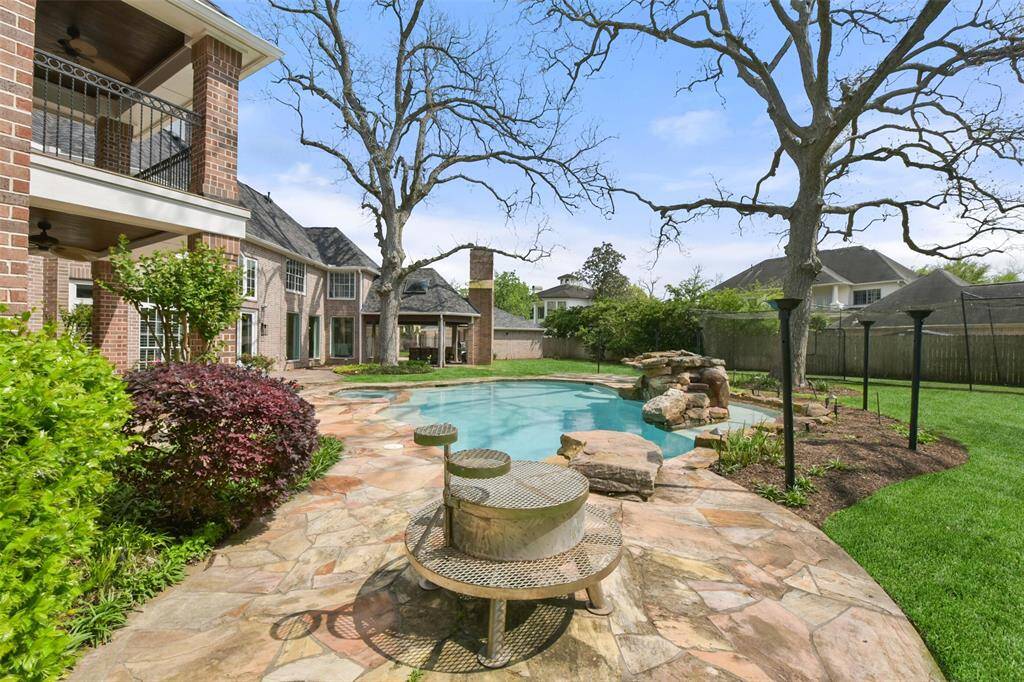 Additional patio area extends your entertaining space.