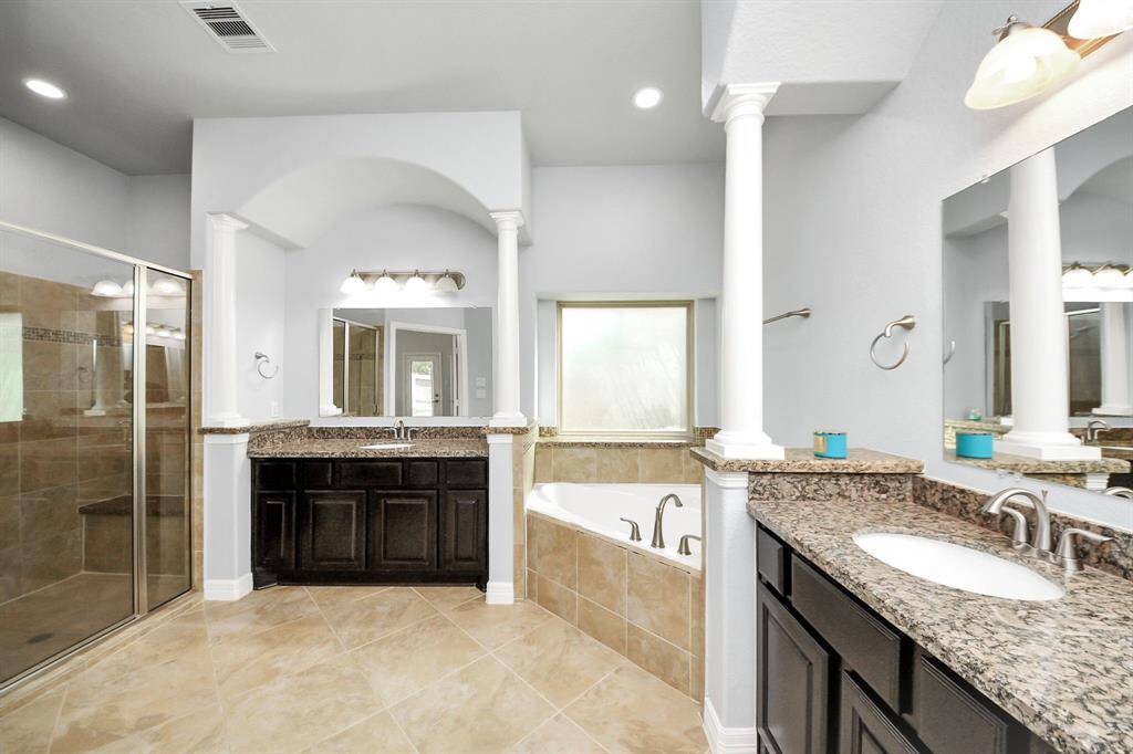 Primary Bathroom With Soaking Tub