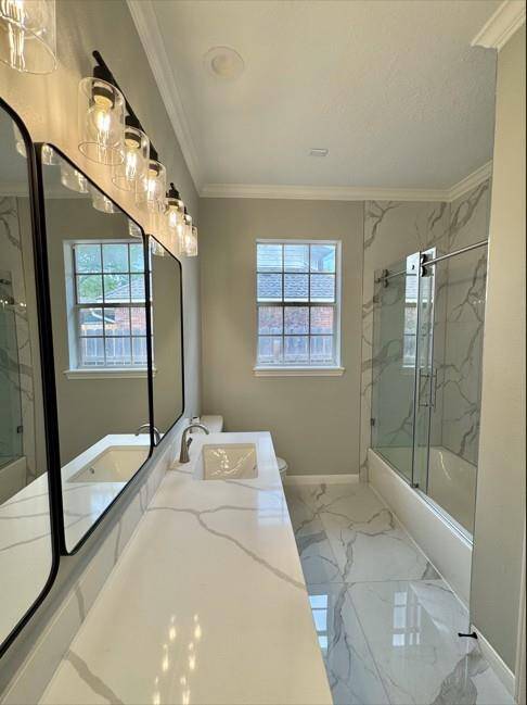 Modern updated Bathroom with new fixtures