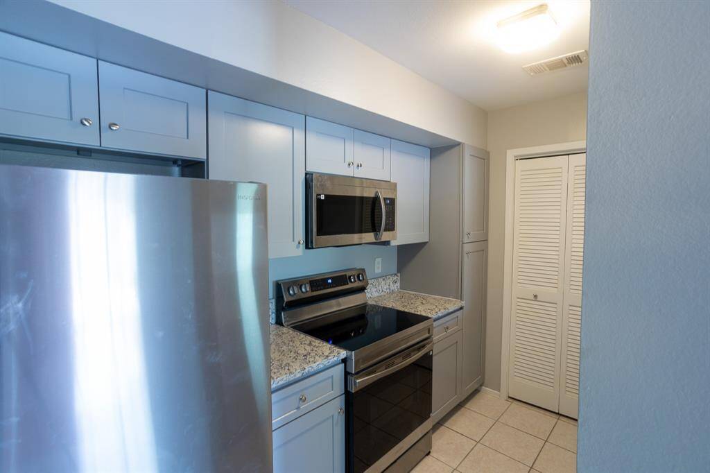 all new electric appliances, cabinets and granite countertops