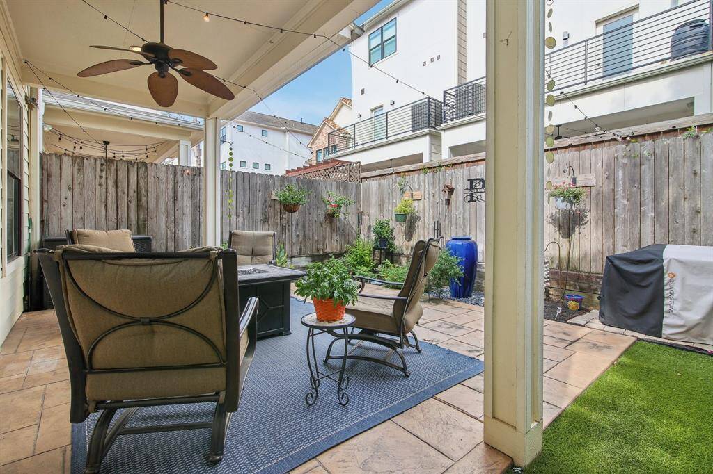 Whether you're entertaining guests or enjoying a quiet night under the stars, this patio offers the perfect blend of comfort and serenity.