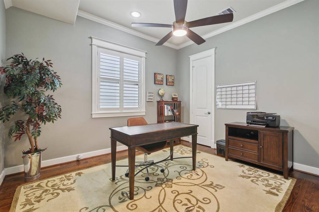 Bedroom 3  used as an in home office
