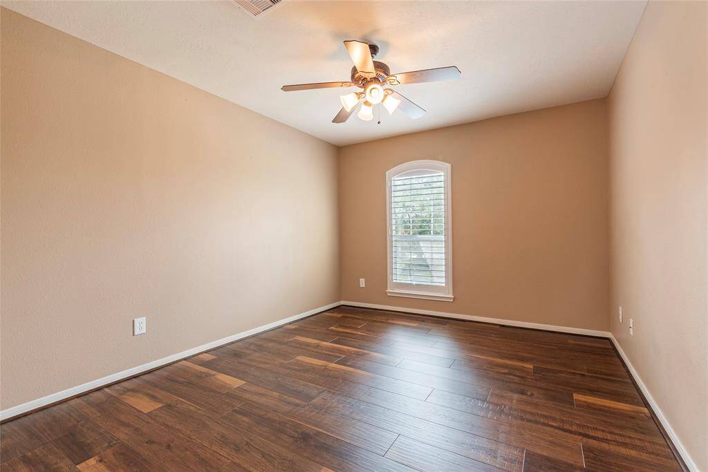 Spacious 4th bedroom also features large closet space.