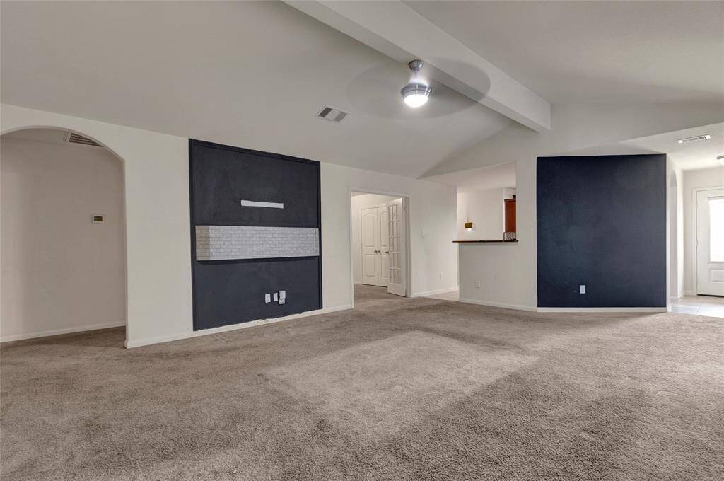 Another view of the large living room.