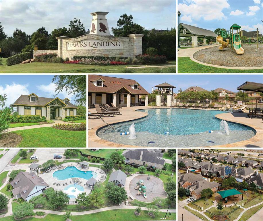 House sits across club house and pool!