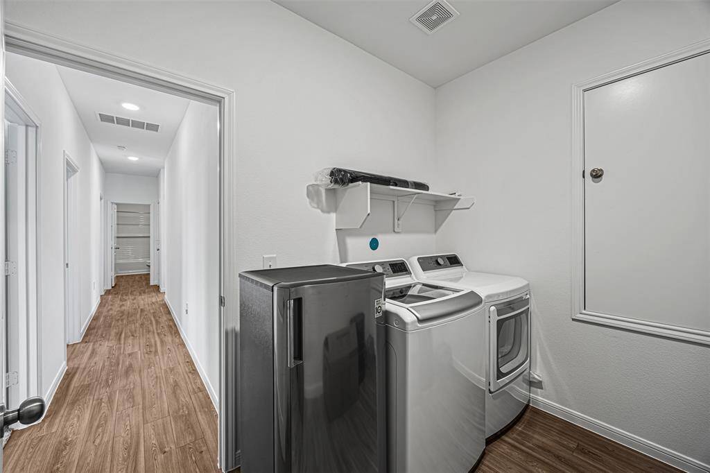 Utility room with direct access to the breaker
