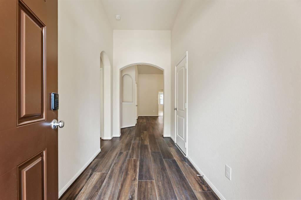 Home features a large foyer to welcome guests.