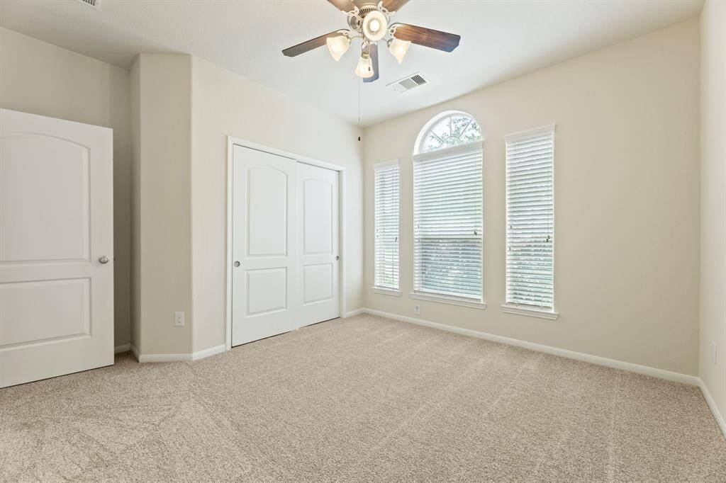 Bedroom #4. All bedrooms have fresh new carpet.