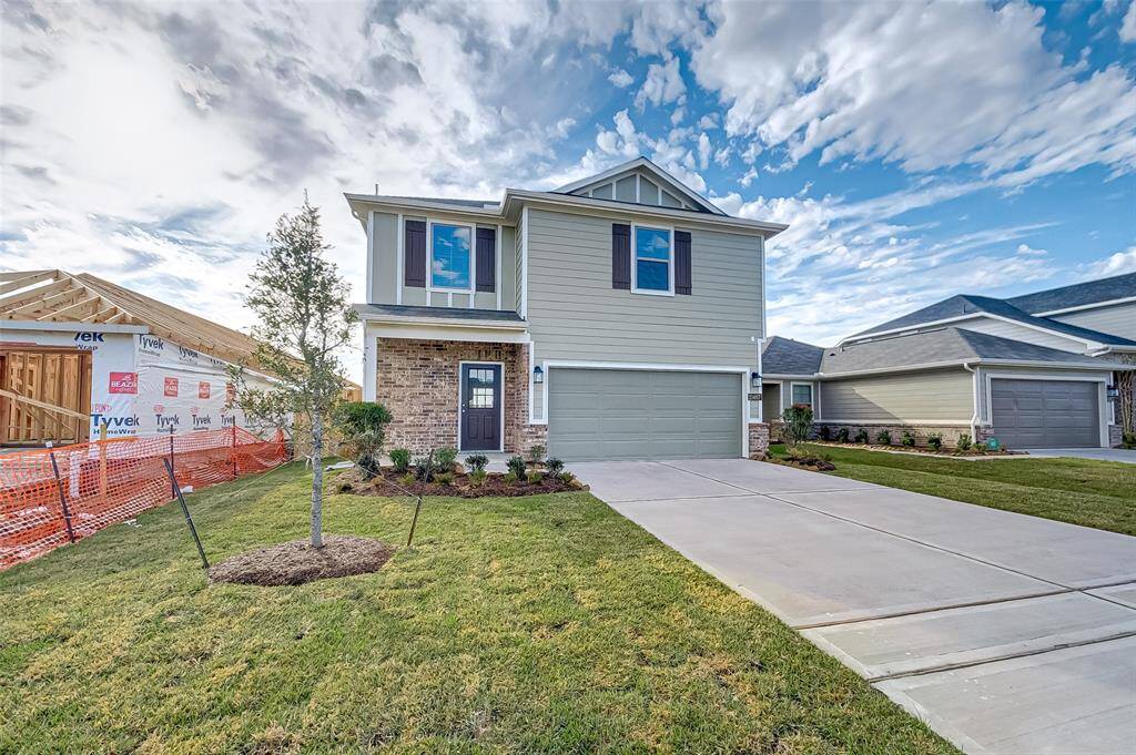Beautiful curb appeal and truly long driveway