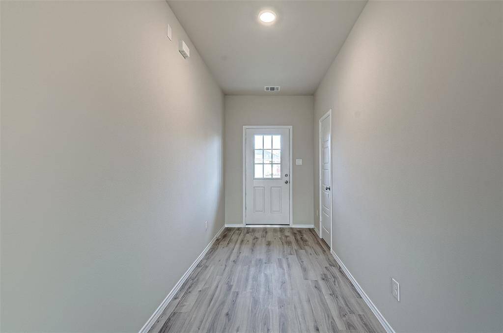 Hallway entrance. Stunning floors