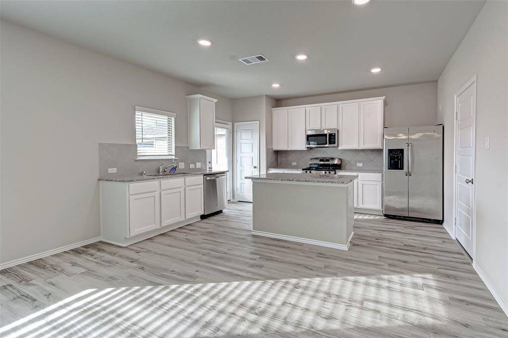 Welcome to your new open concept kitchen.