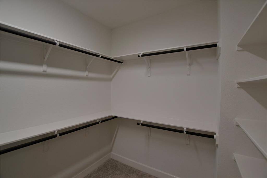 Primary closet