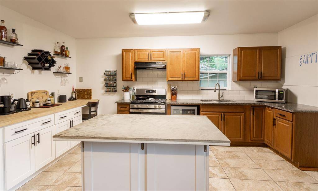 Plenty of storage and counter space.