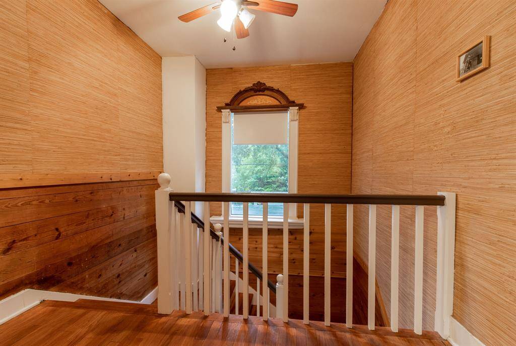 Second story landing with a great picture window!