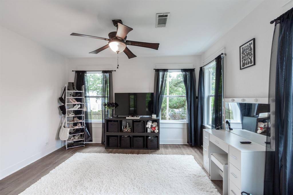 Second upstairs bedroom with a bonus/flex space