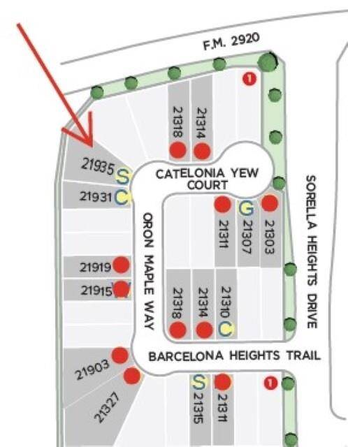 Oversized homesite with no back neighbors