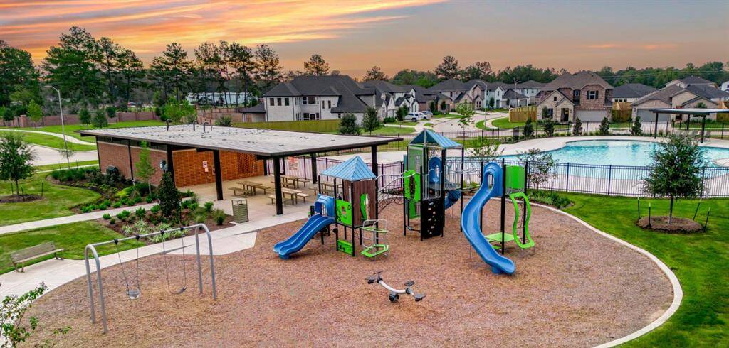 Experience the heart of community living at Raburn Reserve, just steps away with this vibrant recreation area. Featuring a state-of-the-art playground, a sparkling pool, and a covered pavilion with ample seating, this space is designed for fun, relaxation, and connection.
