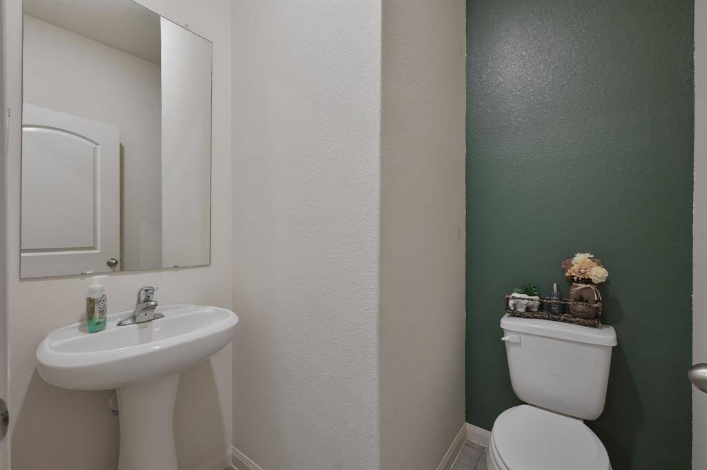 View into the 1st Floor half bathroom