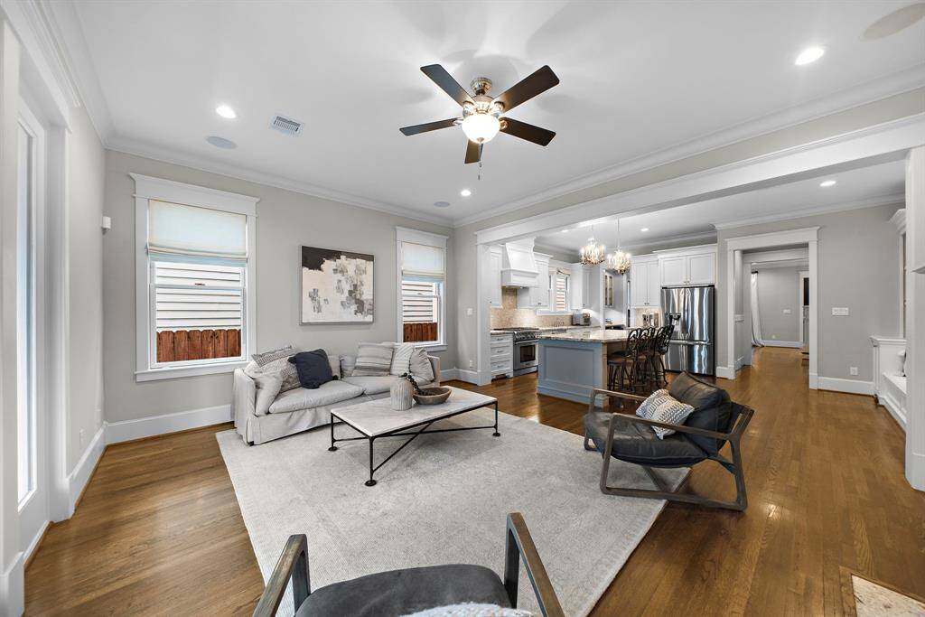 Pop back inside before heading upstairs, where you’ll find even more stylish features and thoughtful design waiting to be explored.