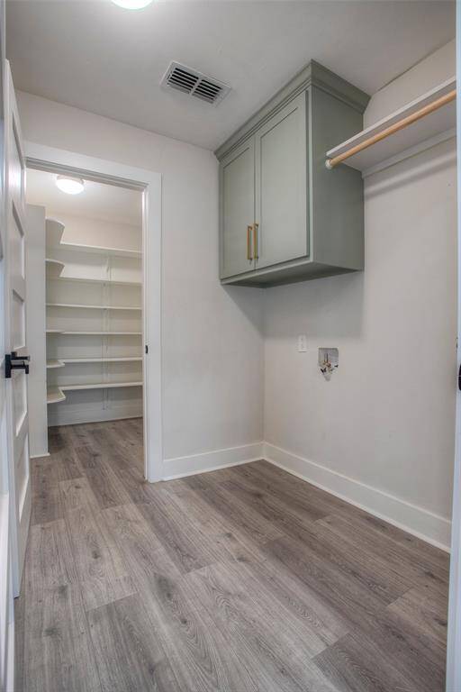 Laundry area.