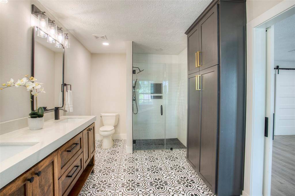 Walk-In Shower in Primary Bath