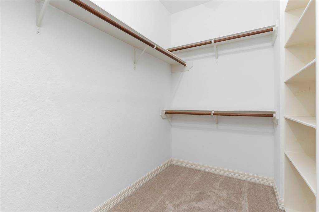 Large primary closet
