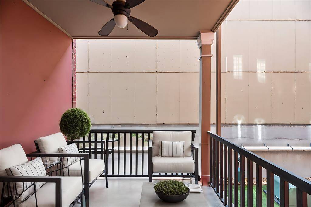 Your private balcony is perfect for enjoying those breezy evenings and nights!