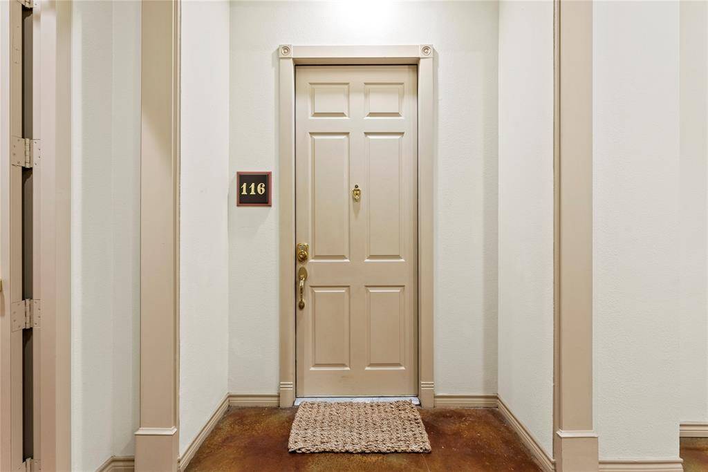Let's step inside unit #116.