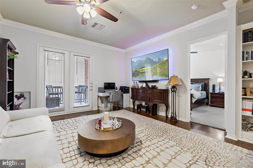 Designer feel the moment you step inside. This space is so comfortable.