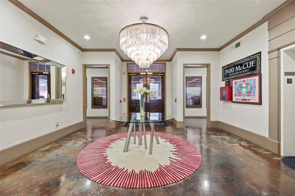 Elevator cluster for guests and residents to take you to your desired floor.